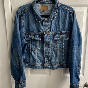 American Eagle Cropped Denim Jacket
